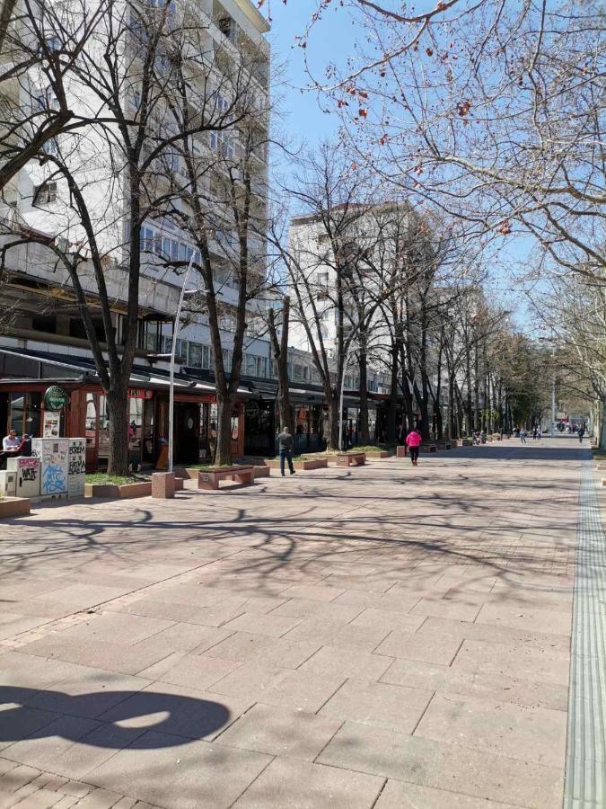 Calla 5 Apartment - Main Square, In The City Shopping Center - Parking Slot With Security And Video Camera 斯科普里 外观 照片