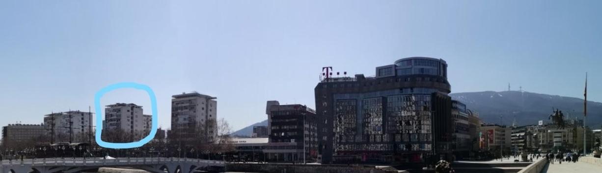 Calla 5 Apartment - Main Square, In The City Shopping Center - Parking Slot With Security And Video Camera 斯科普里 外观 照片